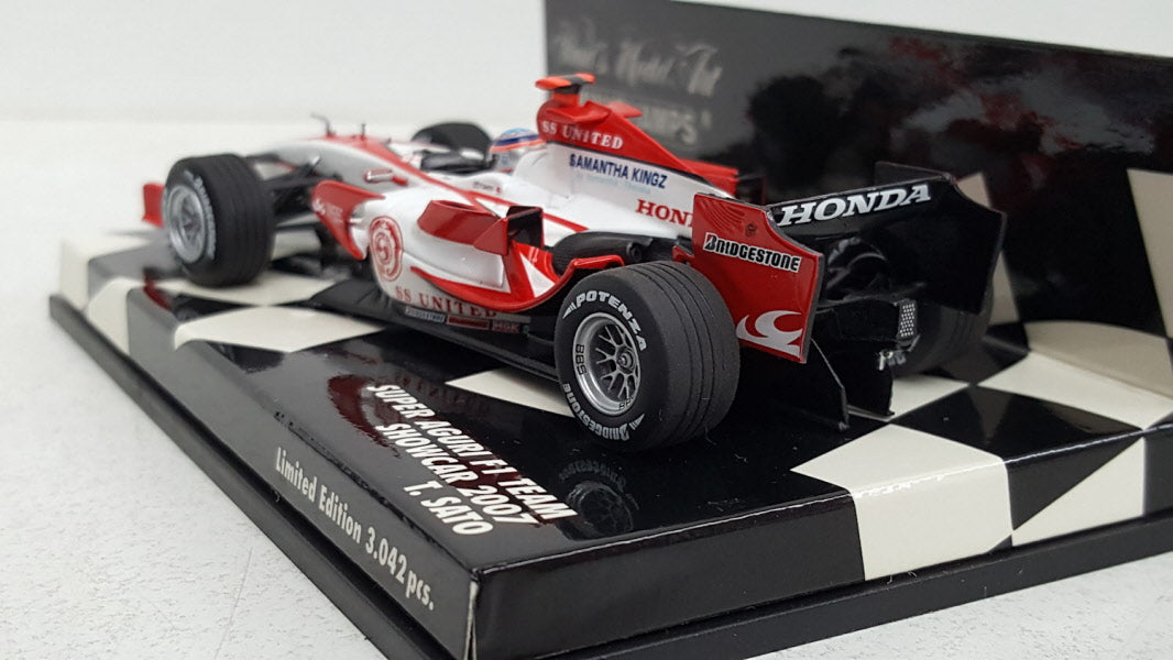 Minichamps Honda Super Aguri F1 Showcar 2007 Y.Sato - Schaal 1:43