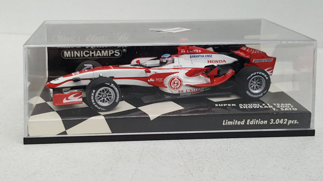 Minichamps Honda Super Aguri F1 Showcar 2007 Y.Sato - Schaal 1:43