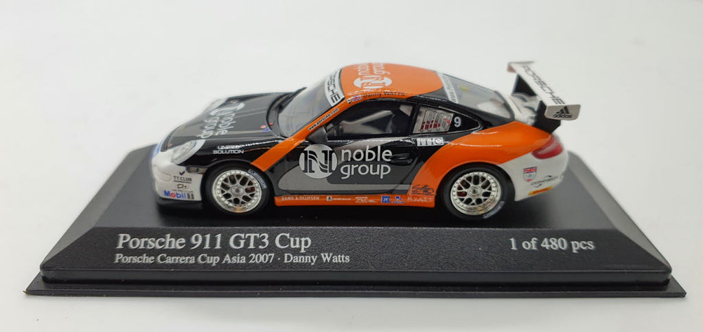 Minichamps Porsche 911 GT3 Cup 2007 D. Watts - Schaal 1:43