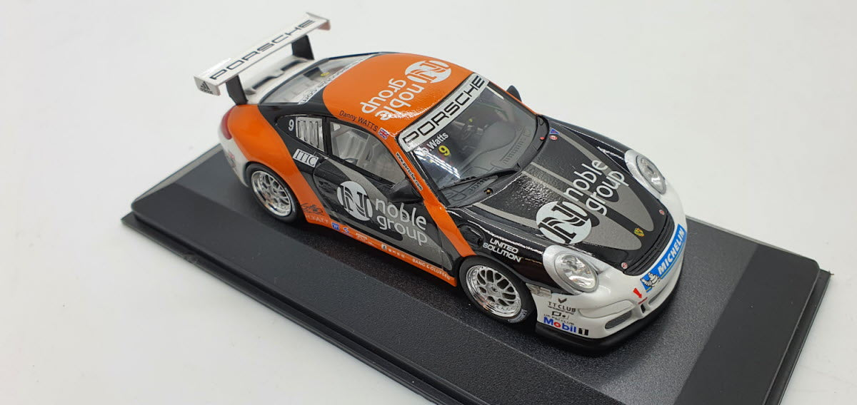 Minichamps Porsche 911 GT3 Cup 2007 D. Watts - Schaal 1:43