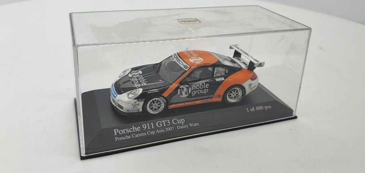 Minichamps Porsche 911 GT3 Cup 2007 D. Watts - Schaal 1:43