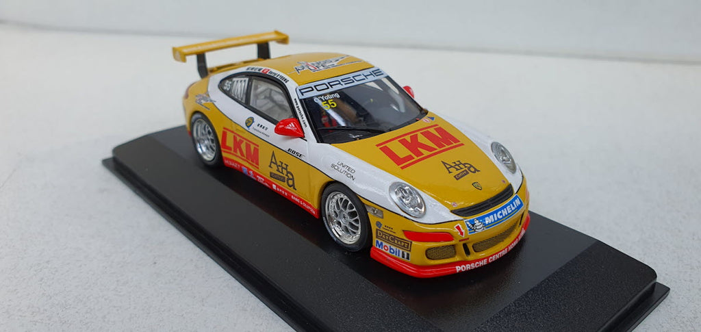 Minichamps Porsche 911 GT3 Cup Carrera Cup Asia 2007 D. O'Young - Schaal 1:43
