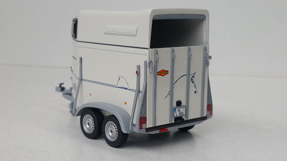 Minichamps Boeckmann Horse Trailer 2006 Grey (400905120) - 1:43