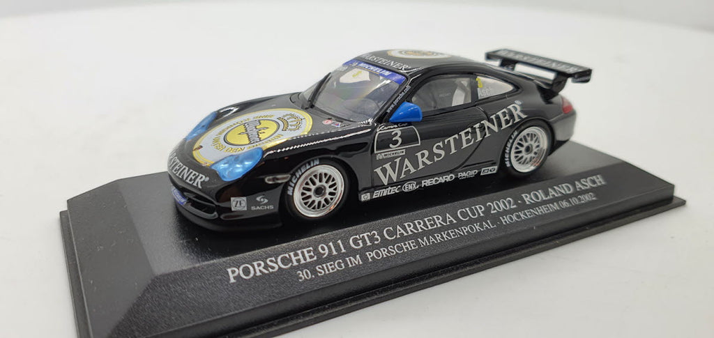 Minichamps Porsche 911 GT3 Carrera Cup Hockenheim 2002 - Schaal 1:43