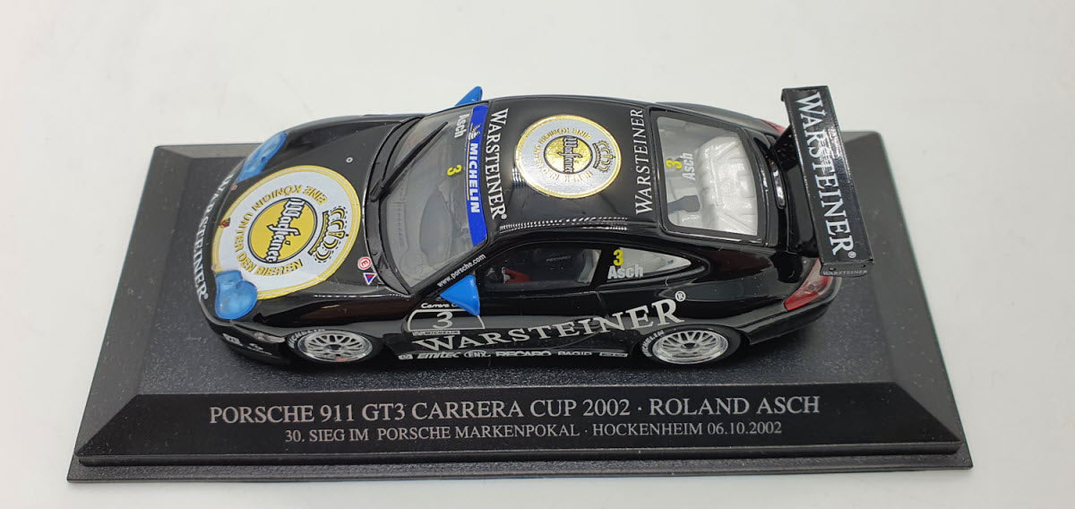 Minichamps Porsche 911 GT3 Carrera Cup Hockenheim 2002 - Schaal 1:43