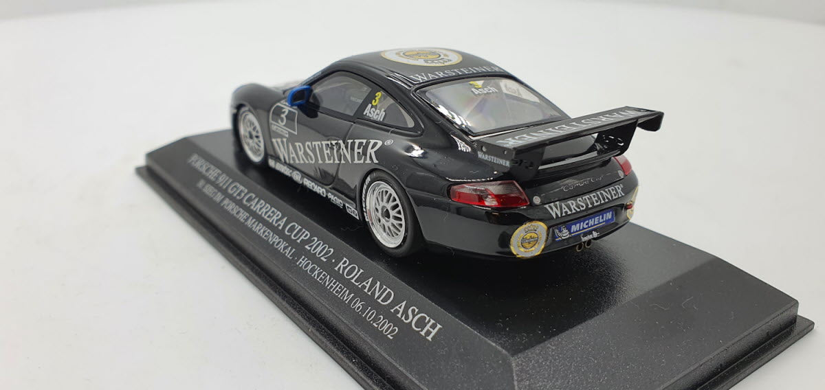 Minichamps Porsche 911 GT3 Carrera Cup Hockenheim 2002 - Schaal 1:43