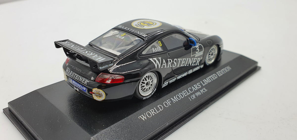 Minichamps Porsche 911 GT3 Carrera Cup Hockenheim 2002 - Schaal 1:43