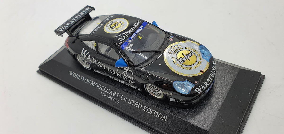 Minichamps Porsche 911 GT3 Carrera Cup Hockenheim 2002 - Schaal 1:43