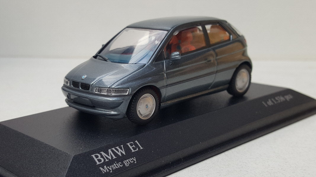 Minichamps BMW E1 Grijs Metallic 1993 - Schaal 1:43