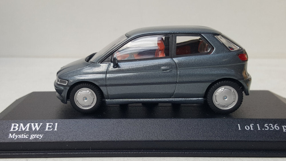 Minichamps BMW E1 Grijs Metallic 1993 - Schaal 1:43