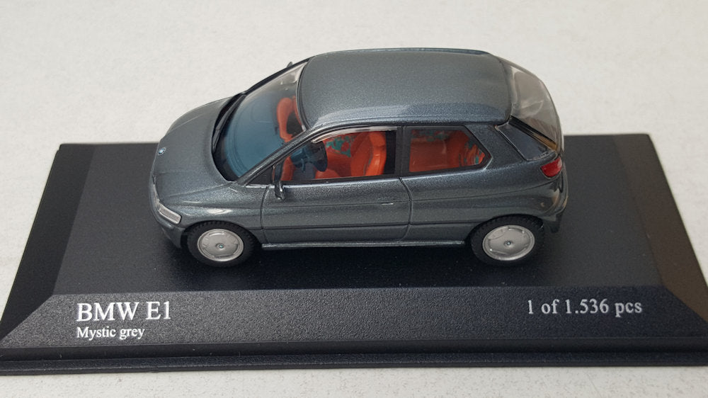 Minichamps BMW E1 Grijs Metallic 1993 - Schaal 1:43