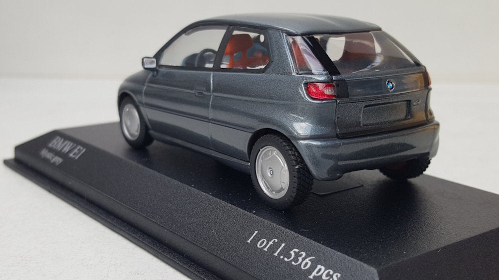 Minichamps BMW E1 Grijs Metallic 1993 - Schaal 1:43