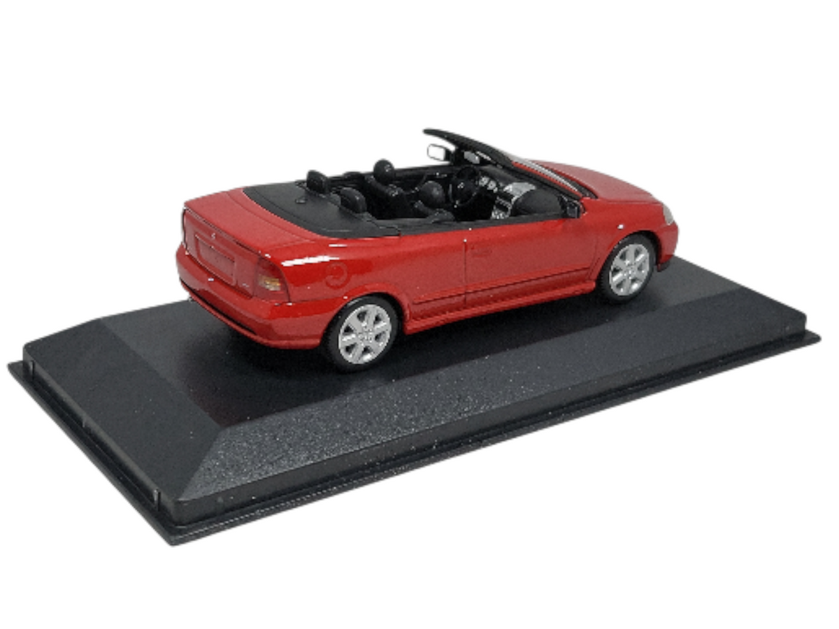 Minichamps Opel Astra Cabriolet Rood 2000 - Schaal 1:43