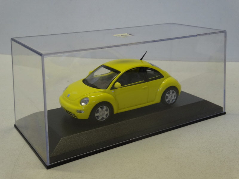 Minichamps Volkswagen New Beetle Geel 1998 - Schaal 1:43