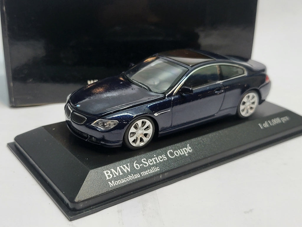 Minichamps BMW 6-series Coupé 2006 Monacoblau Metallic - 1:43