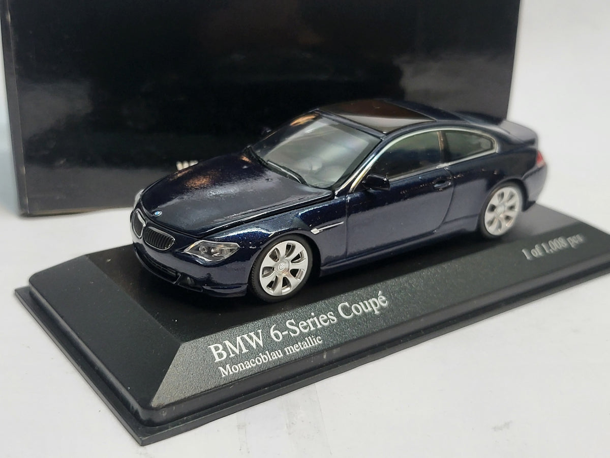Minichamps BMW 6-series Coupé 2006 Monacoblau Metallic - 1:43