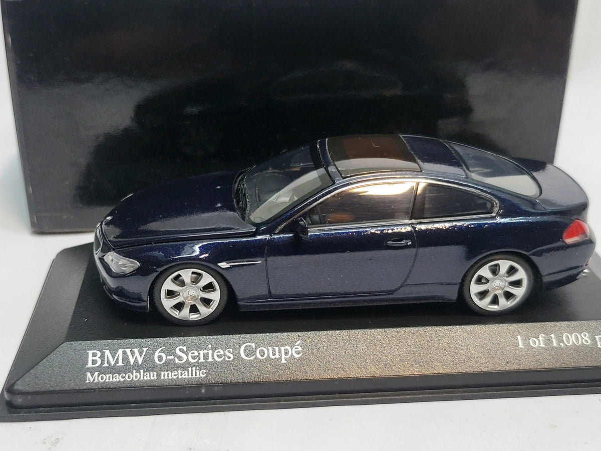 Minichamps BMW 6-series Coupé 2006 Monacoblau Metallic - 1:43