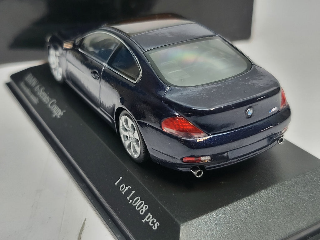 Minichamps BMW 6-series Coupé 2006 Monacoblau Metallic - 1:43