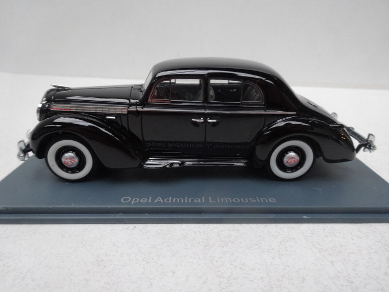 NEO Scale Models Opel Admiral Limousine Zwart 1938-1939 - Schaal 1:43