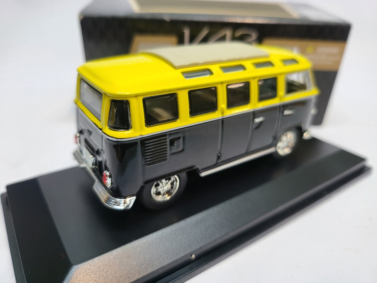 LDC Volkswagen T1 Bus Samba Geel/Zwart - Schaal 1:43