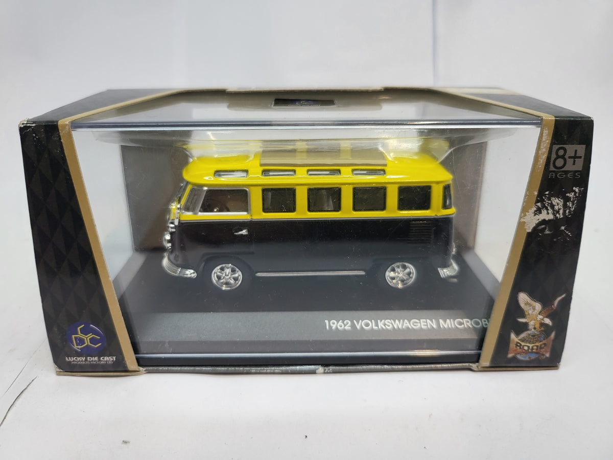 LDC Volkswagen T1 Bus Samba Geel/Zwart - Schaal 1:43
