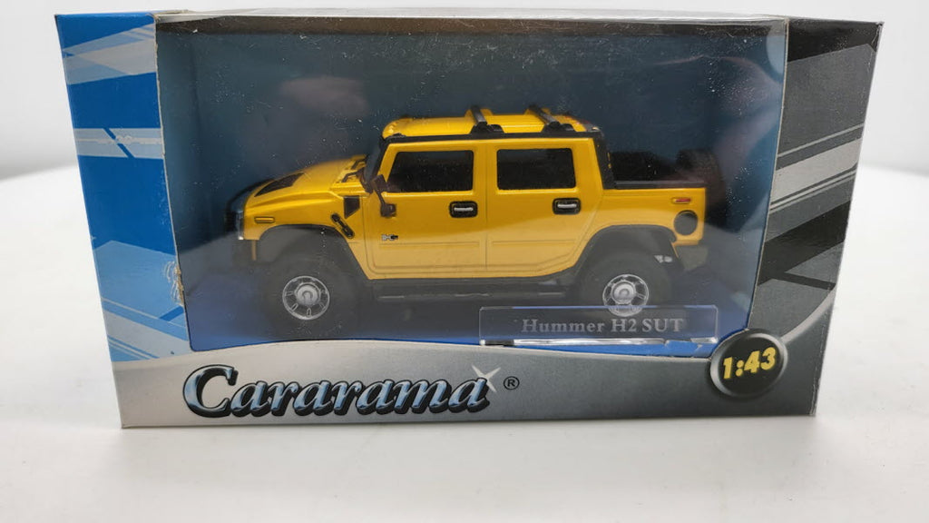 Cararama: Hummer H2 SUT Geel - Schaal 1:43