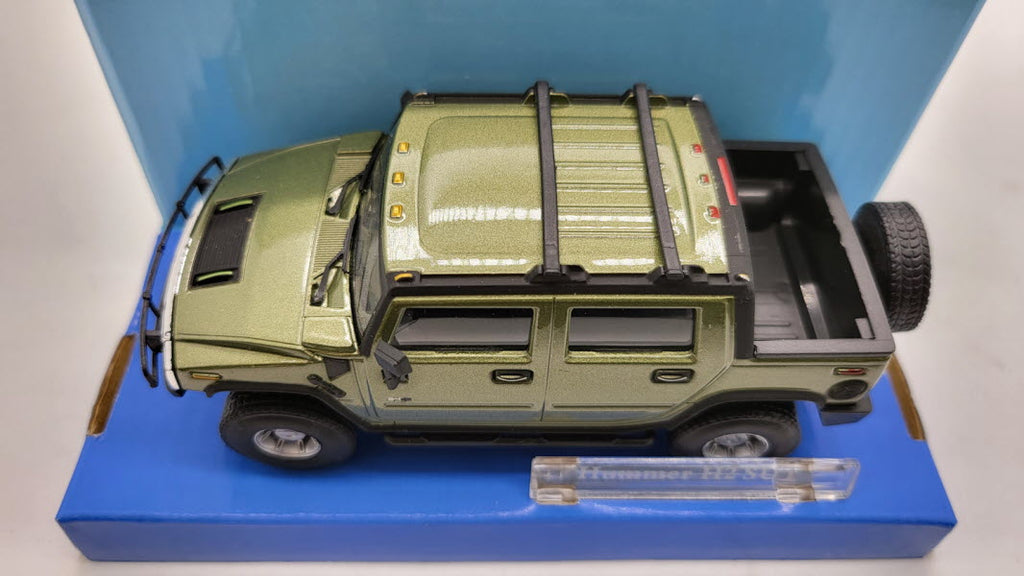Cararama: Hummer H2 SUT Groen - Schaal 1:43