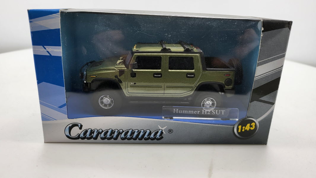 Cararama: Hummer H2 SUT Groen - Schaal 1:43