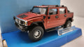 Cararama: Hummer H2 SUT Rood - Schaal 1:43
