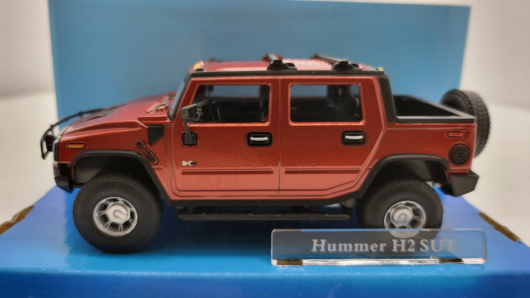 Cararama: Hummer H2 SUT Rood - Schaal 1:43