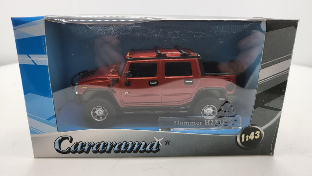 Cararama: Hummer H2 SUT Rood - Schaal 1:43