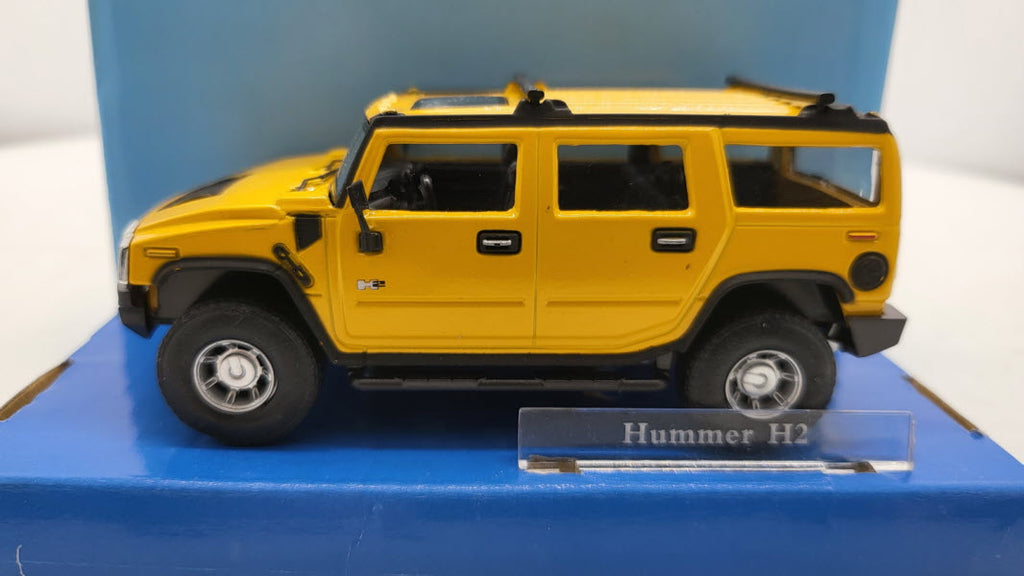 Cararama: Hummer H2 Geel - Schaal 1:43