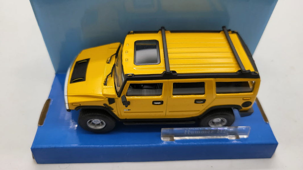 Cararama: Hummer H2 Geel - Schaal 1:43