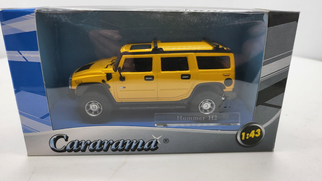 Cararama: Hummer H2 Geel - Schaal 1:43