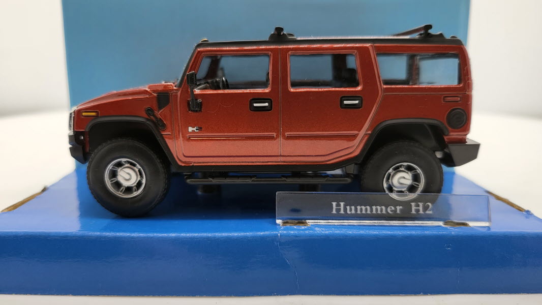 Cararama: Hummer H2 Rood - Schaal 1:43