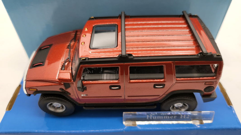 Cararama: Hummer H2 Rood - Schaal 1:43