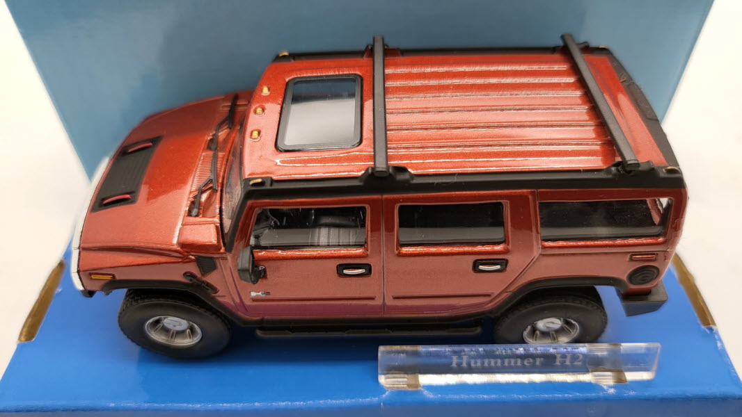 Cararama: Hummer H2 Rood - Schaal 1:43