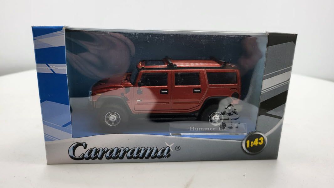 Cararama: Hummer H2 Rood - Schaal 1:43