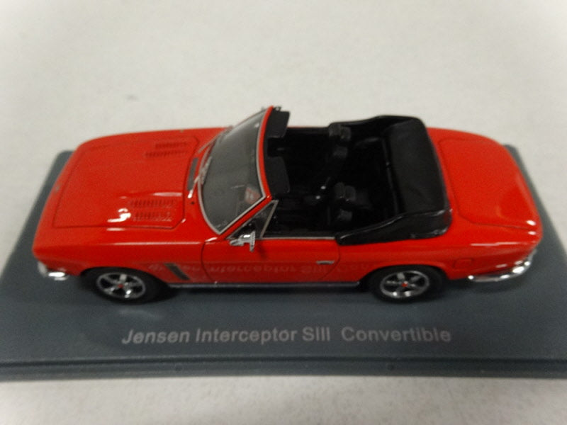 NEO Scale Models Jensen Interceptor SIII Rood 1975 - Schaal 1:43