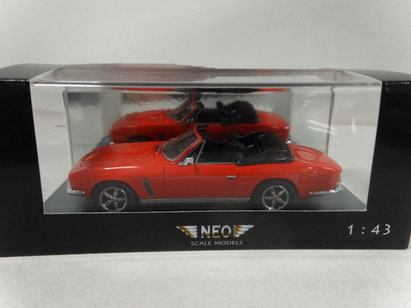 NEO Scale Models Jensen Interceptor SIII Rood 1975 - Schaal 1:43