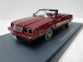 NEO Scale Models Dodge 600 Convertible Red Metallic 1983-1986 - Schaal 1:43