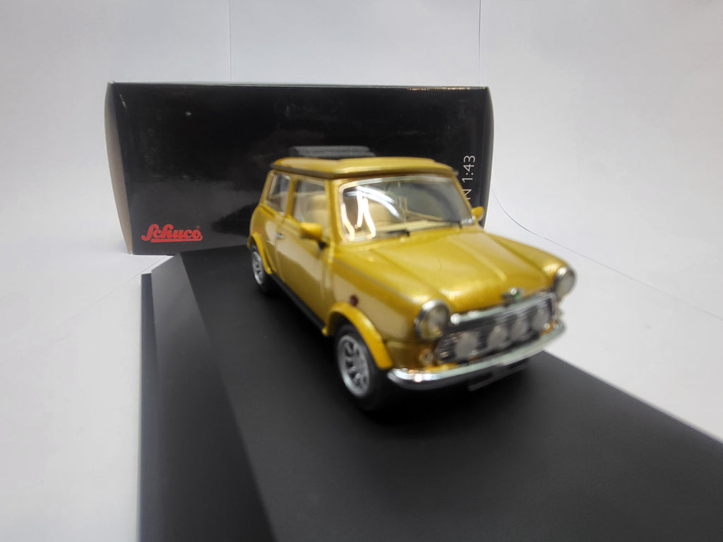 Schuco Austin Mini Cooper Gold - Schaal 1:43 - Limited Edition