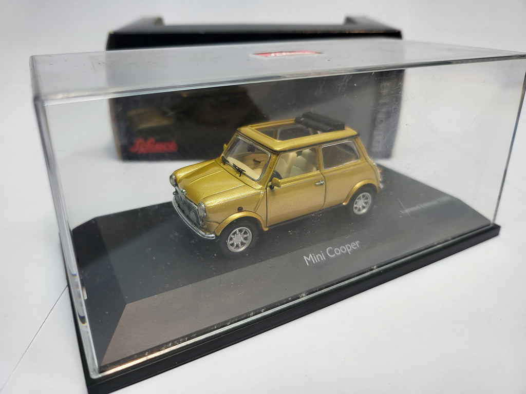 Schuco Austin Mini Cooper Gold - Schaal 1:43 - Limited Edition