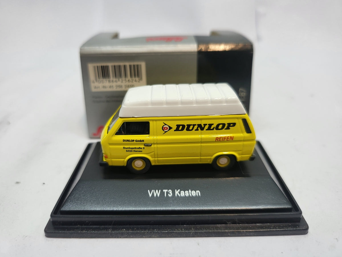 Volkswagen Bus T3 Dunlop Geel - Schuco 1:87