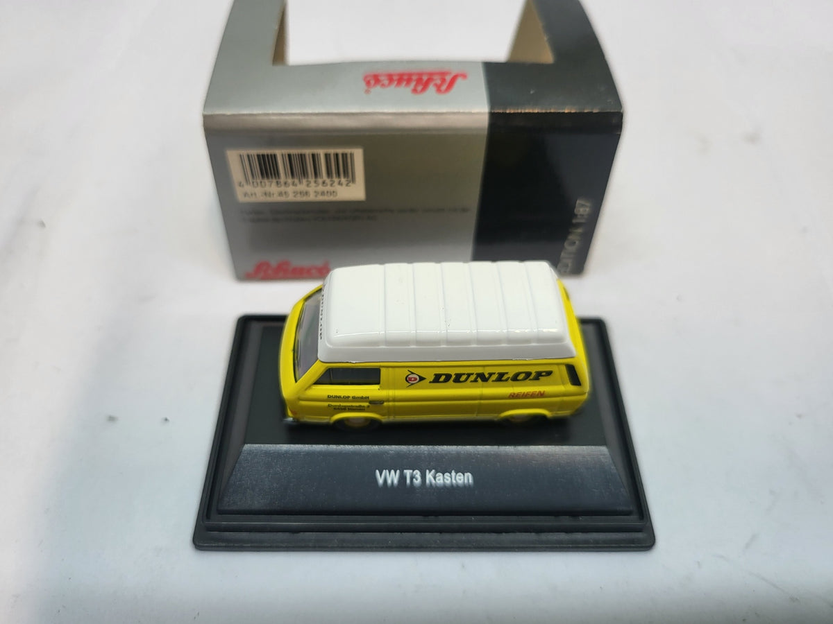 Volkswagen Bus T3 Dunlop Geel - Schuco 1:87