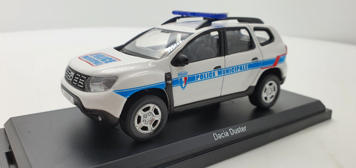 Norev Dacia Duster Police Municipale 2018 - Schaal 1:43