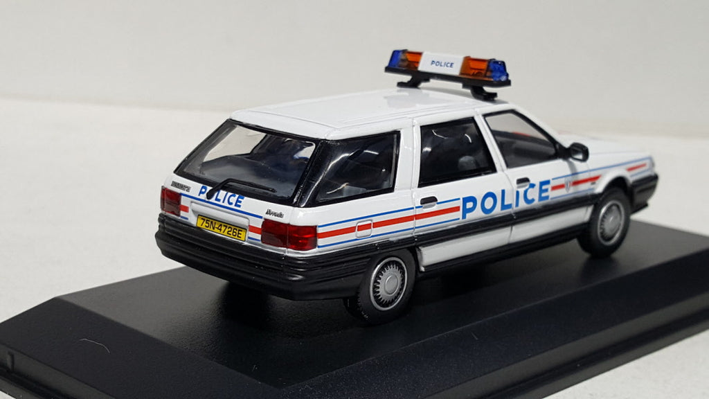 Norev Renault 21 Nevada France Police Nationale Wit - Schaal 1:43