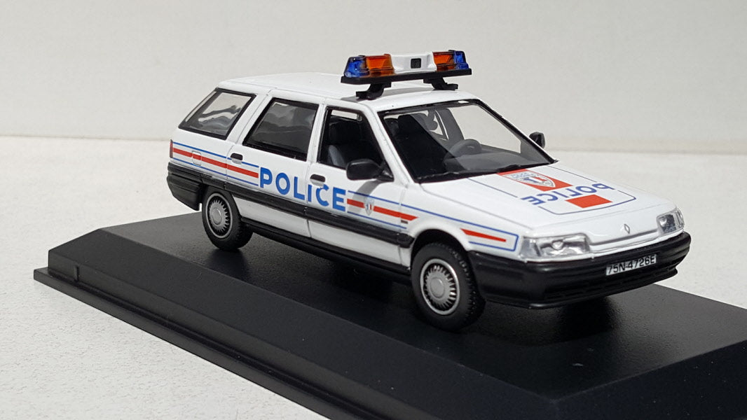 Norev Renault 21 Nevada France Police Nationale Wit - Schaal 1:43