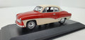 Maxichamps Wartburg 311 Coupé 1958 Rood-Wit - 1:43