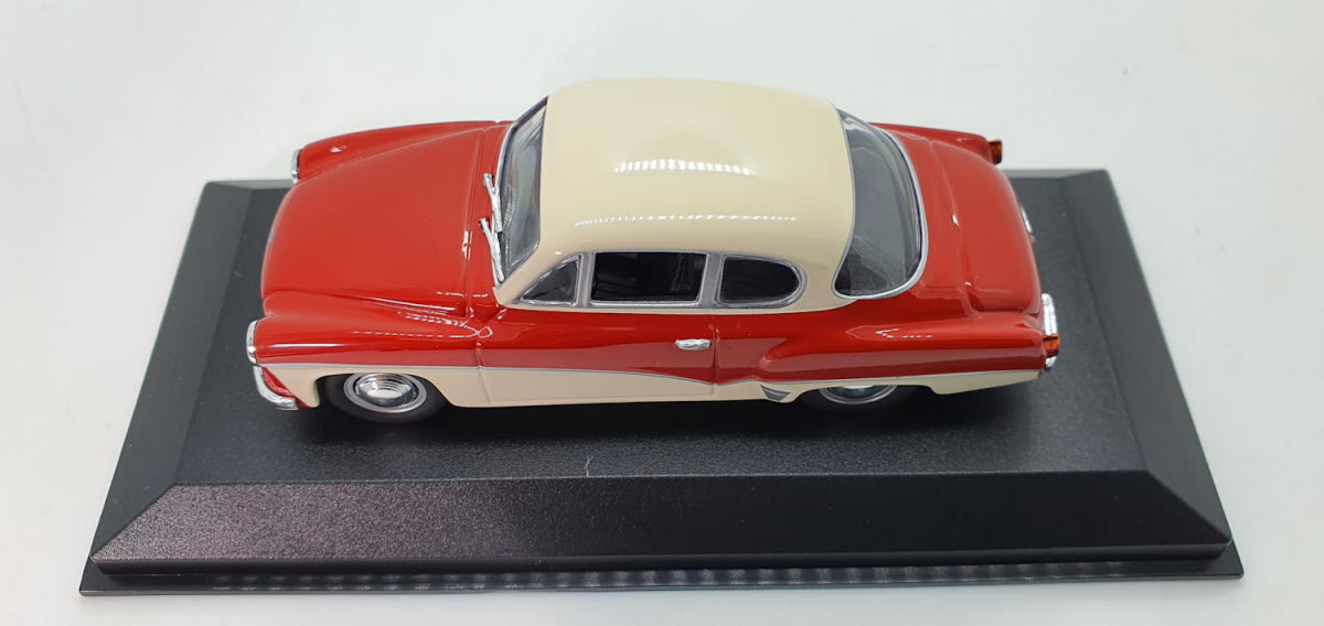 Maxichamps Wartburg 311 Coupé 1958 Rood-Wit - 1:43